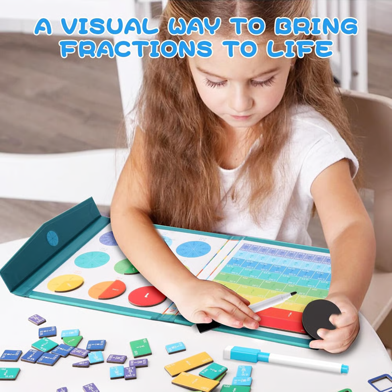 Last Day 49% OFF🔥Magnetic Fraction Demonstration Book