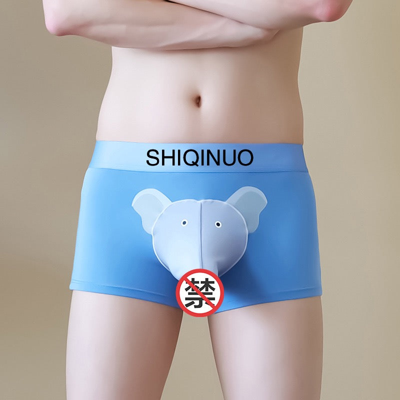 🔥Last Day 49% OFF-🐘Fun Novelty Boxer Briefs with Elephant Trunk Design