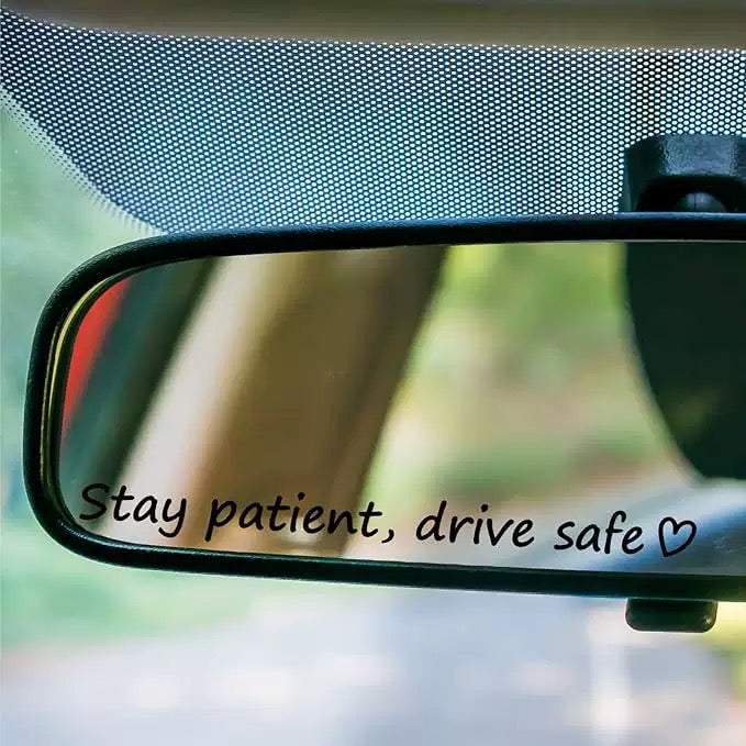 💖New "I Love You, Drive Safely" Waterproof Car Sticker