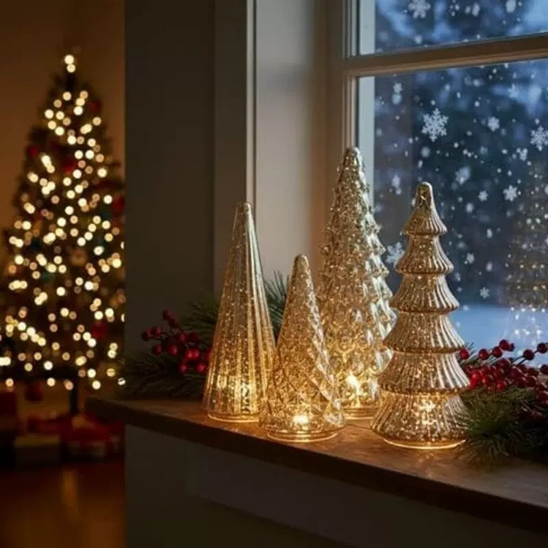 🔥Last Day 49%OFF-BFF Collection Set of 5 Illuminated Trees