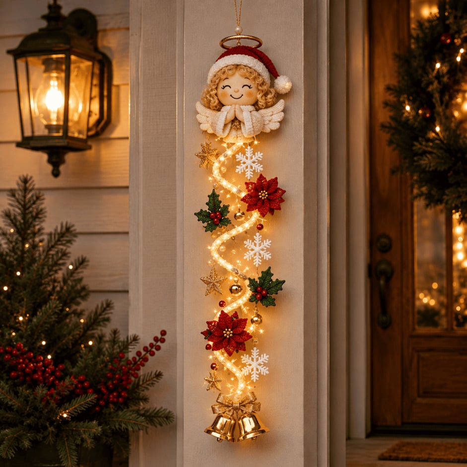 🎄Merry Cascade Glowing Christmas Door Hanger | 🎁Buy 2 Get 1 FREE & Free Shipping — Add Any 3 Pcs To Cart🎉