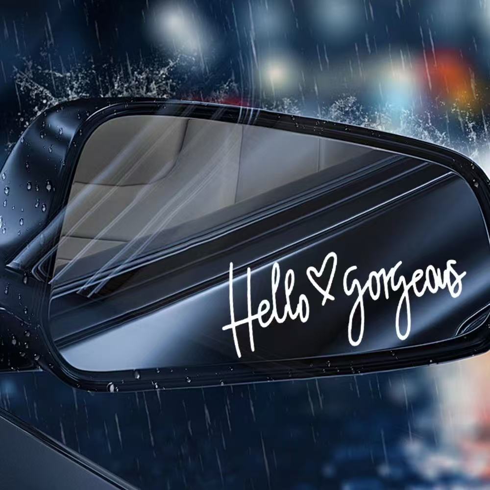 💖New "I Love You, Drive Safely" Waterproof Car Sticker
