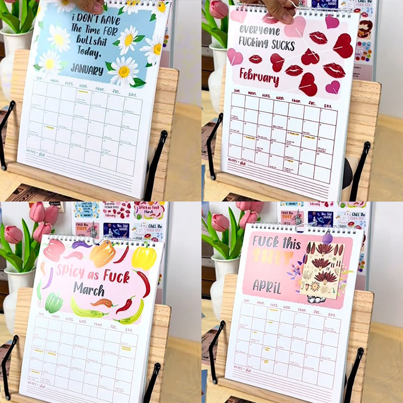 ๐๐2025 Here We Fucking Go Again Calendar