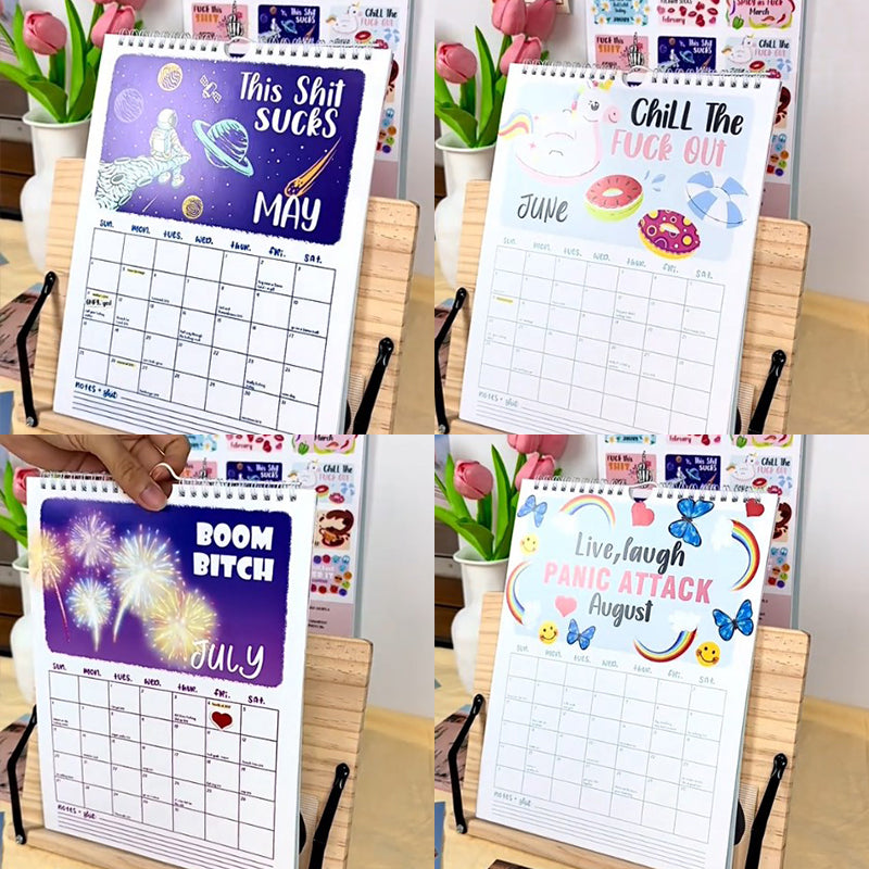 ๐๐2025 Here We Fucking Go Again Calendar