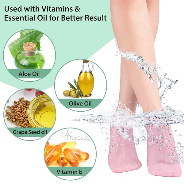 Women's Foot Care Silicone Socks