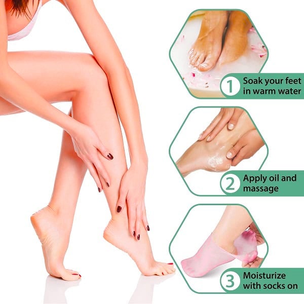 Women's Foot Care Silicone Socks