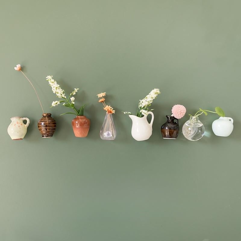 🎁Last Day 49% OFF🌸- Mini Ceramics Vase Fridge Magnet