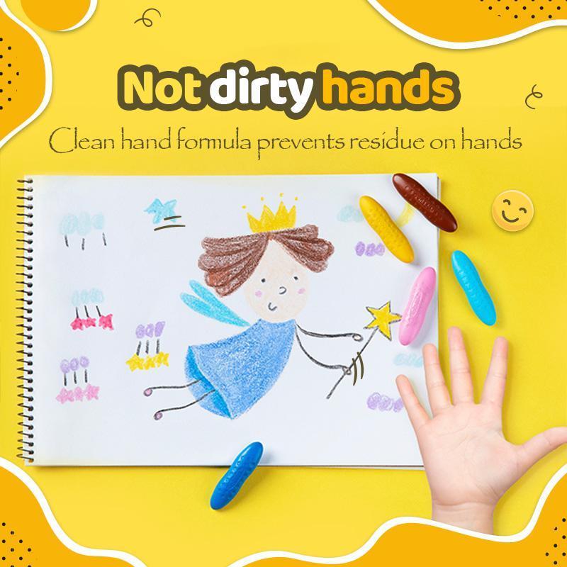 ✨Last Day 49%OFF-Peanuts Washable Crayons for Kids, Safe & Non-Toxic