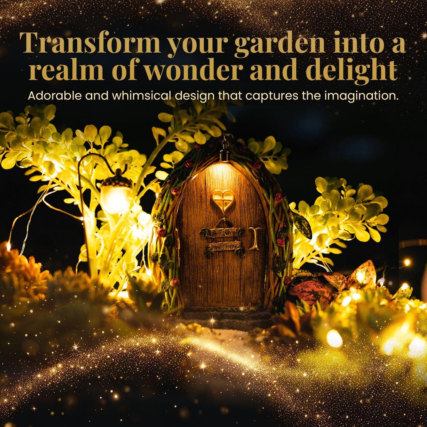 🔥Last Day 49%OFF-Fairy House Garden Decor Kit
