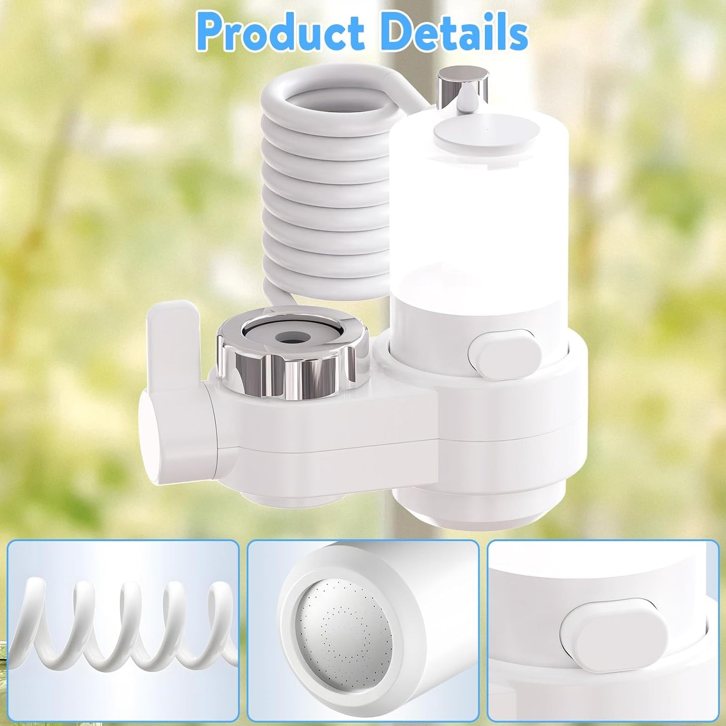 🔥Last Day 49% OFF -360° Adjustable Tap Sprayer with One-Touch Foam/Clean Water Switch