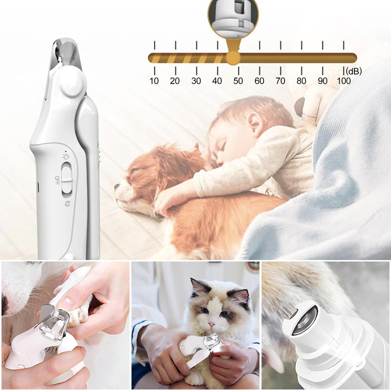 🔥Summer Hot Sale Promotion-49% OFF🐶-2-in-1 Professional LED Pet Nail Clippers