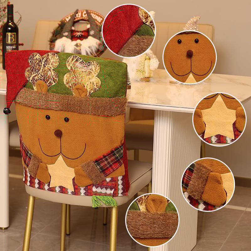🌲Early Christmas Sale 49% OFF-🎁Christmas Chair Back Cover