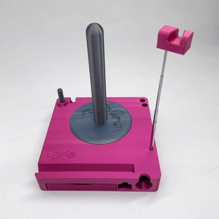 💜Hot Sale 45% OFF - Shiny Portable Multi-Functional Yarn Spool Box ✨