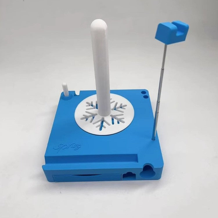 💜Hot Sale 45% OFF - Shiny Portable Multi-Functional Yarn Spool Box ✨