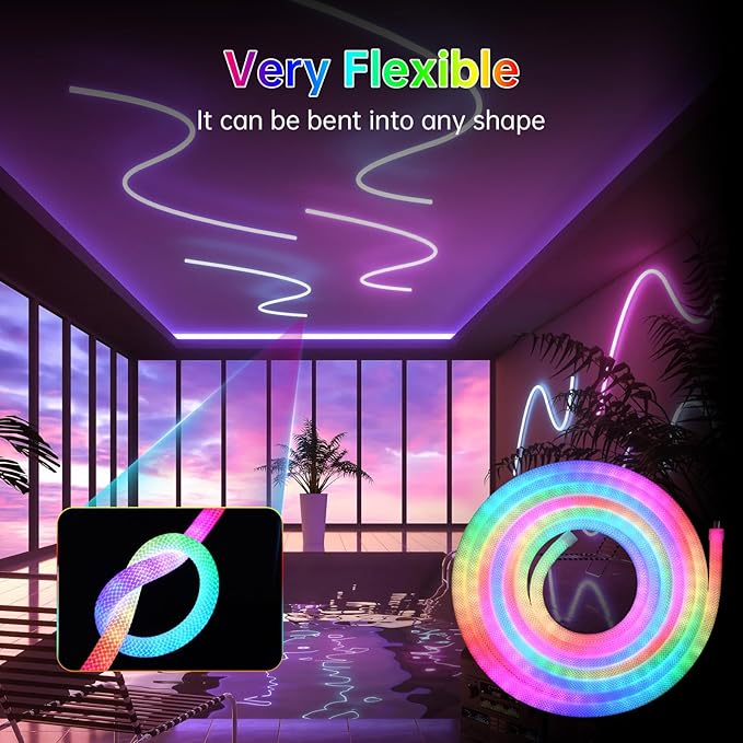 🌈360° Luminous Waterproof Strip with Music Sync🎁