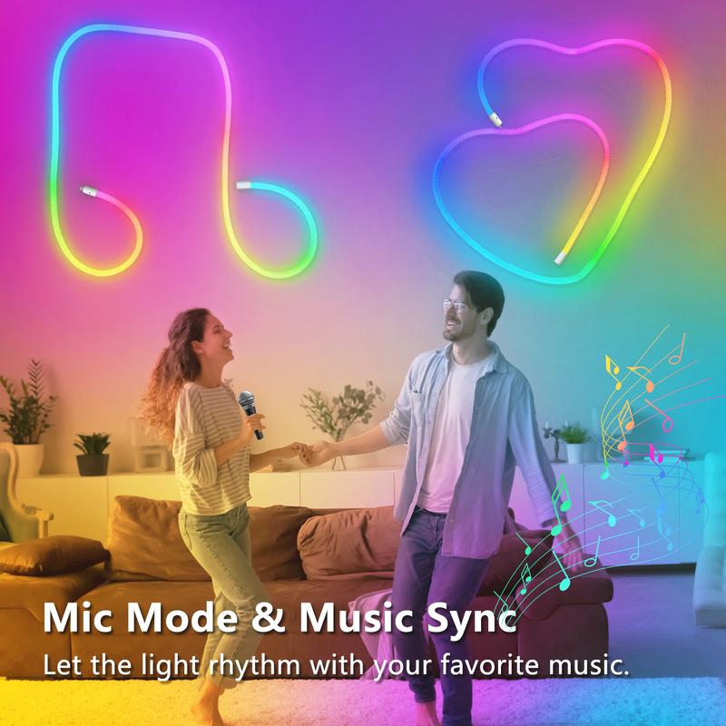 🌈360° Luminous Waterproof Strip with Music Sync🎁