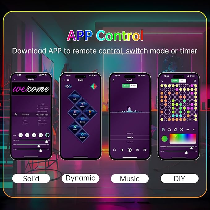 🌈360° Luminous Waterproof Strip with Music Sync🎁