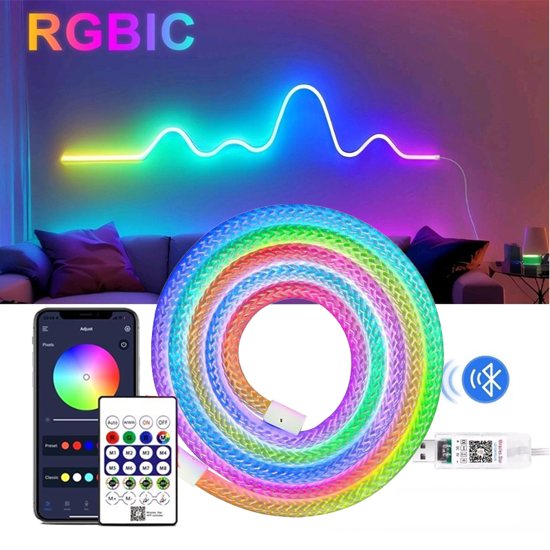 🌈360° Luminous Waterproof Strip with Music Sync🎁