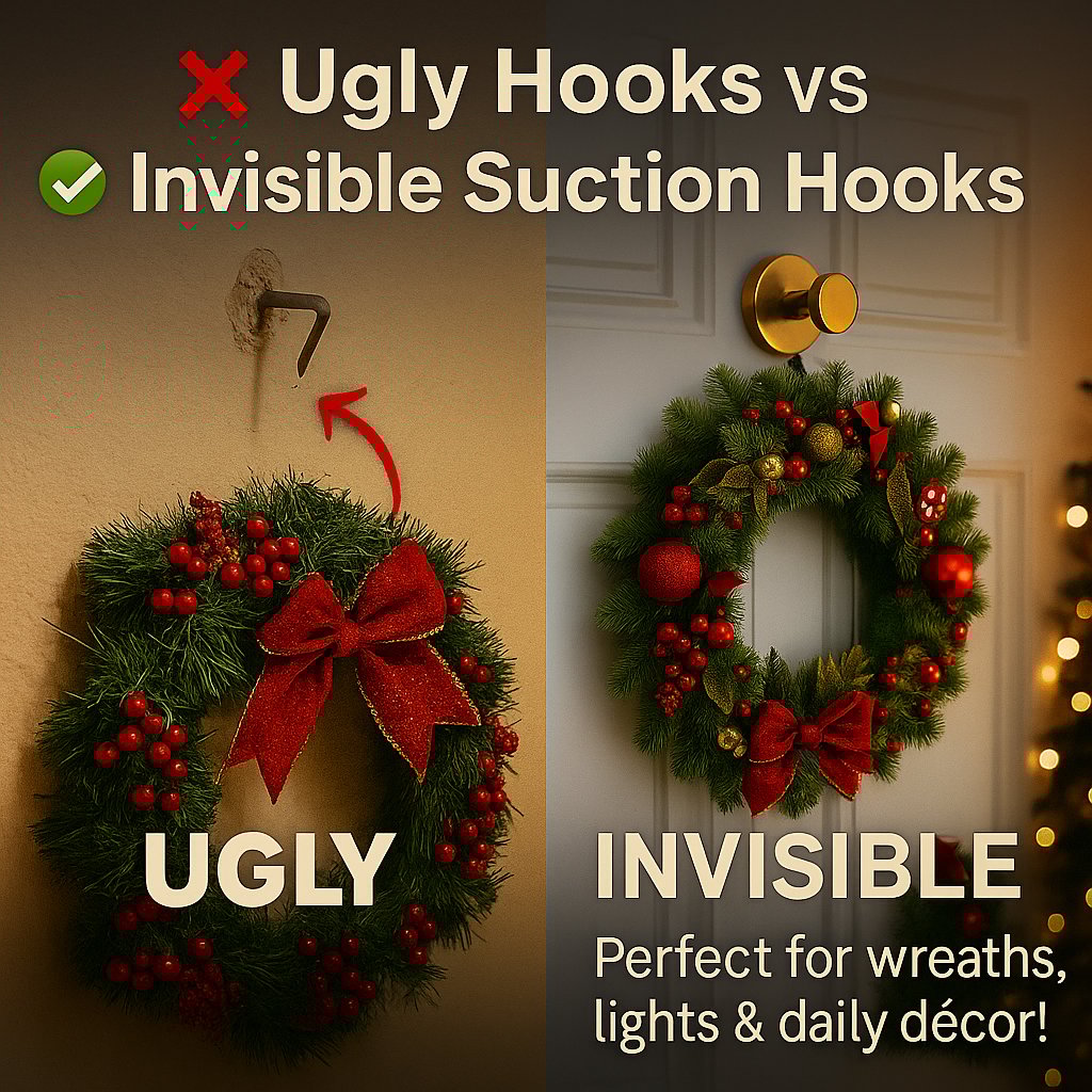 2025 Upgraded Suction Cup Hooks