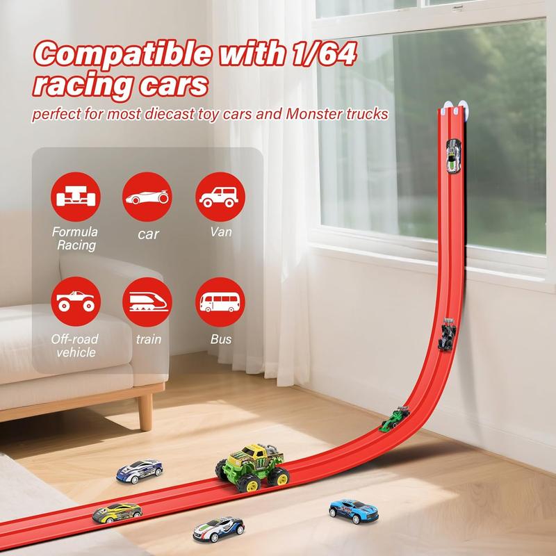 ๐๐ 2025 Christmas Surprise Gift: DIY Flexible Racing Track Toy ๐โจ