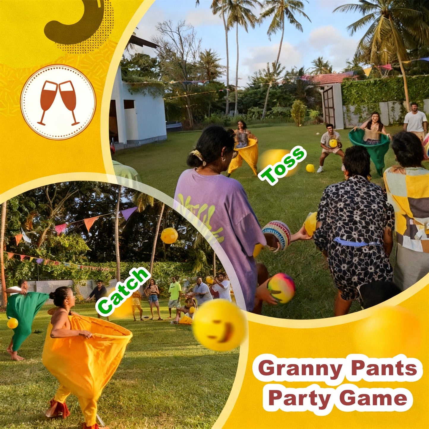 🎄Holiday Pre-Sale Save 49%🔥Granny Pants Ball Game – The Ultimate Family Game for Holiday Gatherings