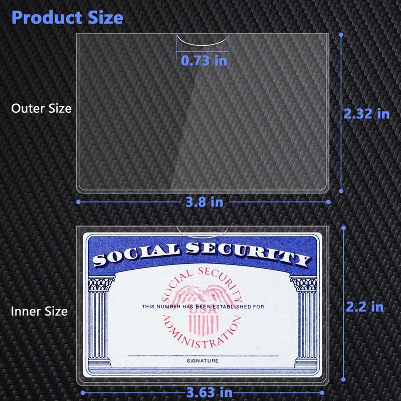 🔥Last Day 49% OFF - ✨Social Security Card Protector Sleeves