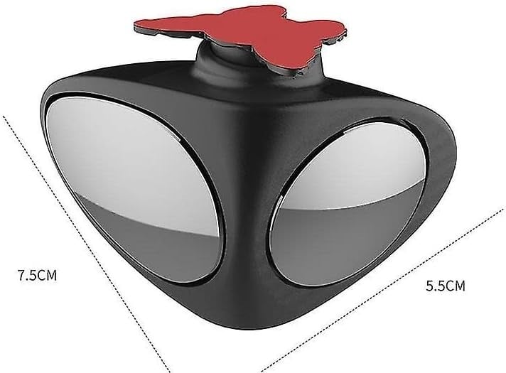 Last Day 49% OFF🔥2-in-1 Car Blind Spot Mirror – Wide Angle Convex Auxiliary Mirror(1 Pair)
