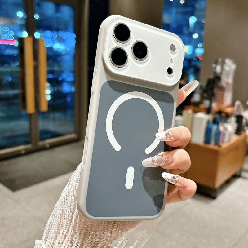 🎨 Dopamine Color Block Magnetic Phone Case for iPhone ✨