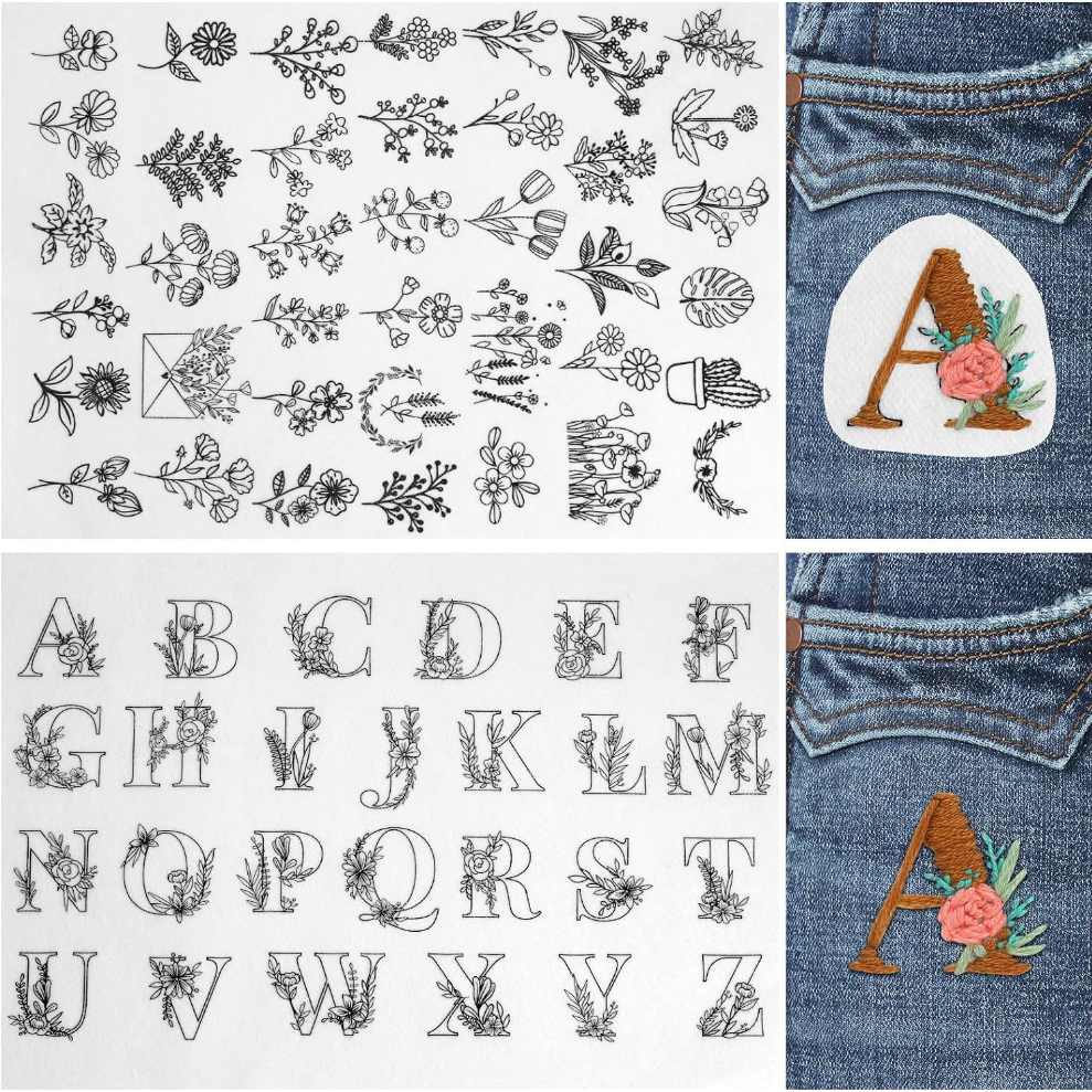 Water Soluble Embroidery Patterns