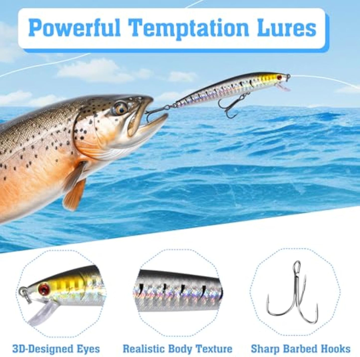 Fishing Advent Calendar 2025 Lure Set