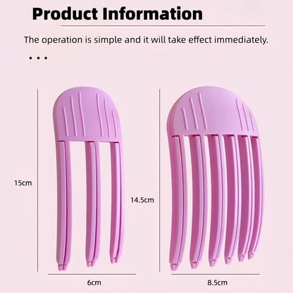Last Day 49% OFF🔥2Pcs Pink Hair Volume Clips - Root Lifter for Instant Big Hair