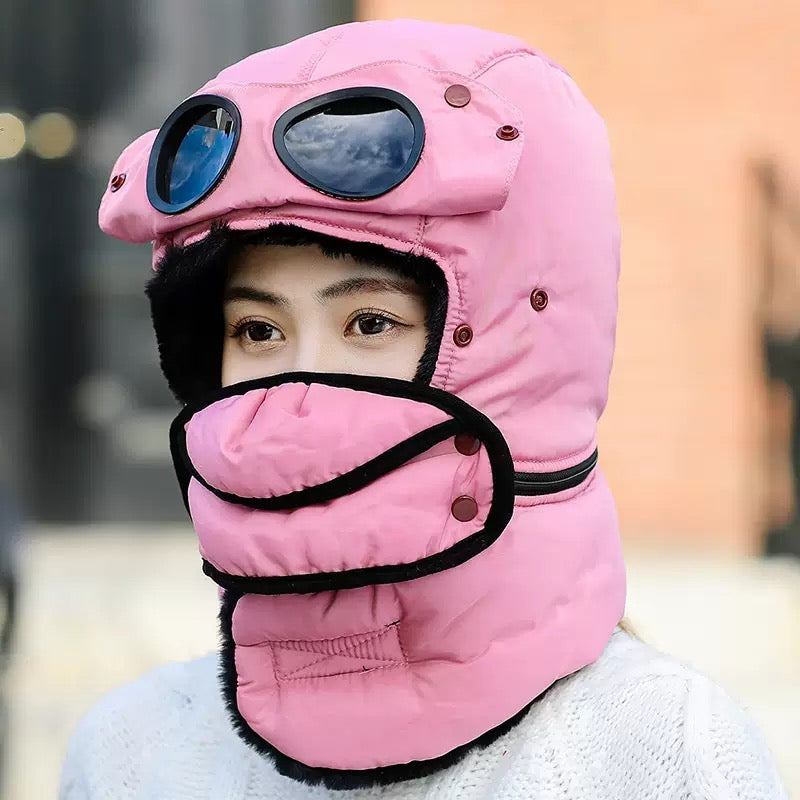 🔥Last Day 49% OFF🎁Winter 4 in 1 Windproof Warm Hat Detachable Mask Neckband