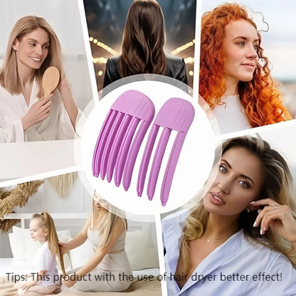Last Day 49% OFF🔥2Pcs Pink Hair Volume Clips - Root Lifter for Instant Big Hair