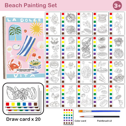 Pocket Watercolor Painting Book