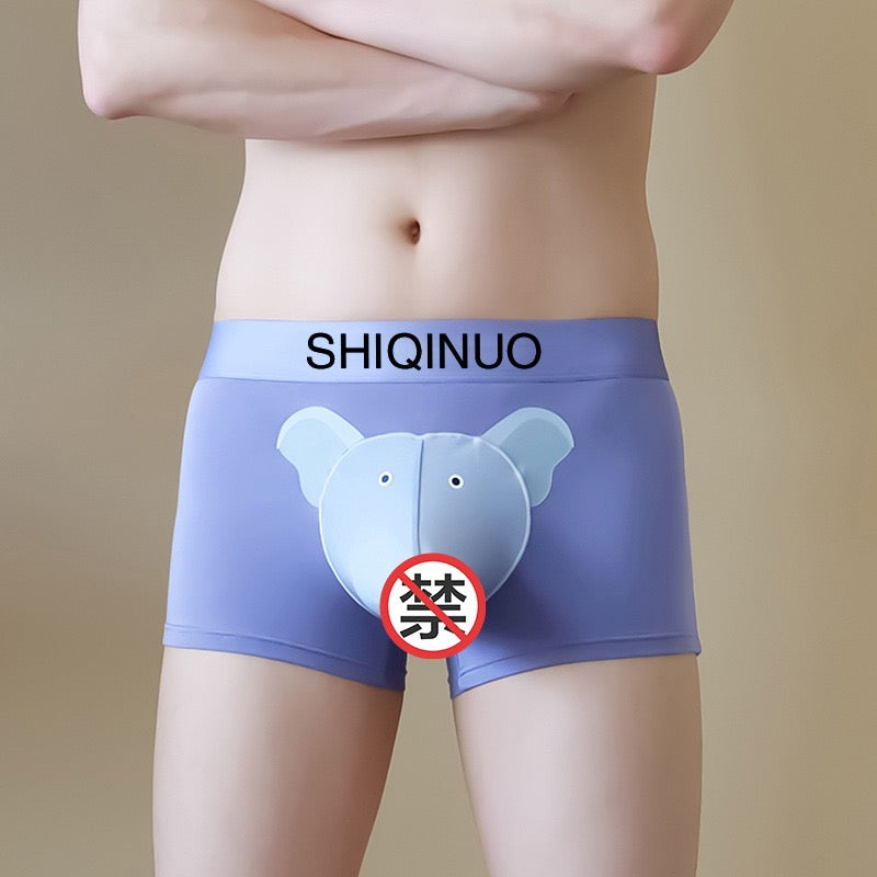 🔥Last Day 49% OFF-🐘Fun Novelty Boxer Briefs with Elephant Trunk Design
