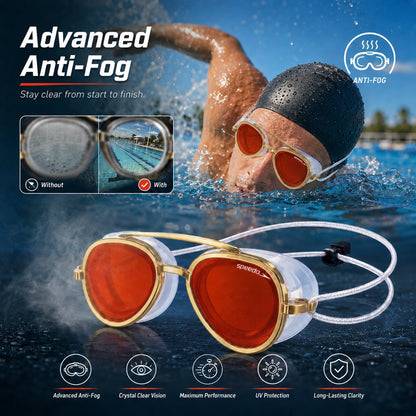 🔥LAST DAY 50% OFF🔥Unisex-Adult Sunny G Mariner Mirrored Goggles