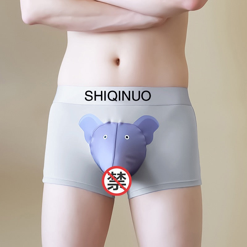 🔥Last Day 49% OFF-🐘Fun Novelty Boxer Briefs with Elephant Trunk Design
