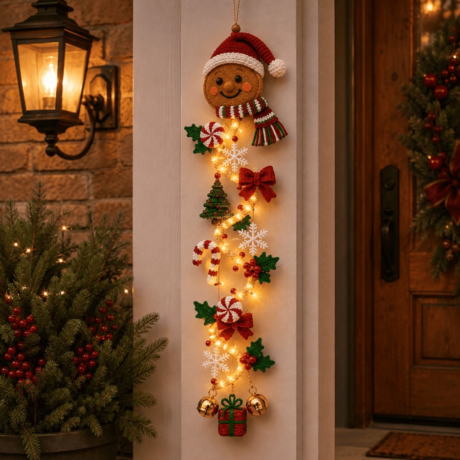 🎄Merry Cascade Glowing Christmas Door Hanger | 🎁Buy 2 Get 1 FREE & Free Shipping — Add Any 3 Pcs To Cart🎉