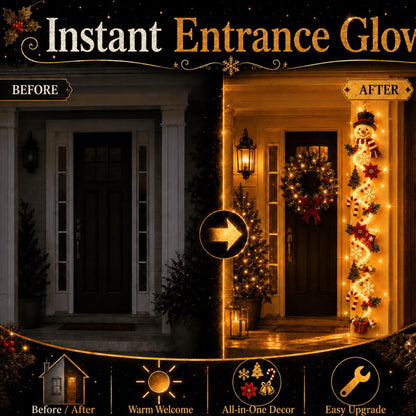 🎄Merry Cascade Glowing Christmas Door Hanger | 🎁Buy 2 Get 1 FREE & Free Shipping — Add Any 3 Pcs To Cart🎉
