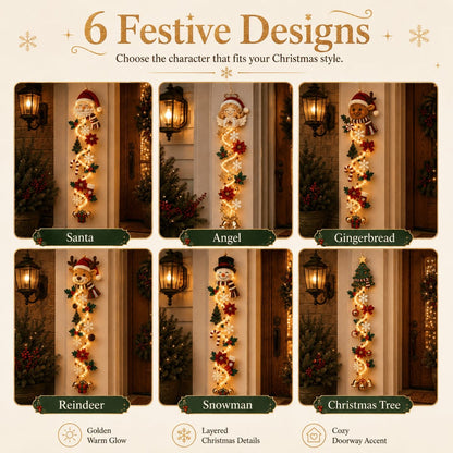 🎄Merry Cascade Glowing Christmas Door Hanger | 🎁Buy 2 Get 1 FREE & Free Shipping — Add Any 3 Pcs To Cart🎉