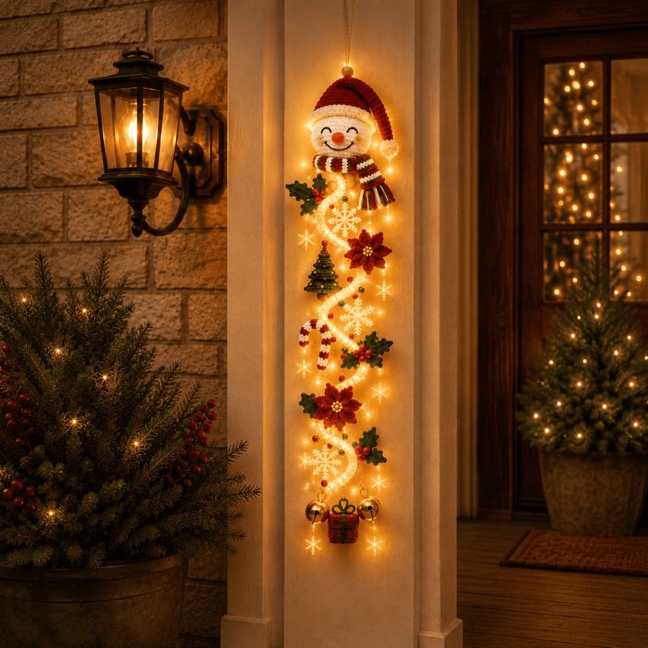 🎄Merry Cascade Glowing Christmas Door Hanger | 🎁Buy 2 Get 1 FREE & Free Shipping — Add Any 3 Pcs To Cart🎉