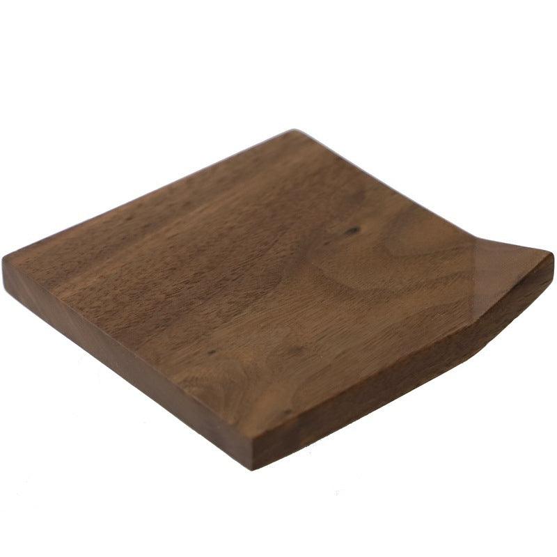 Wood Coaster | Black Walnut, Beech | Handmade