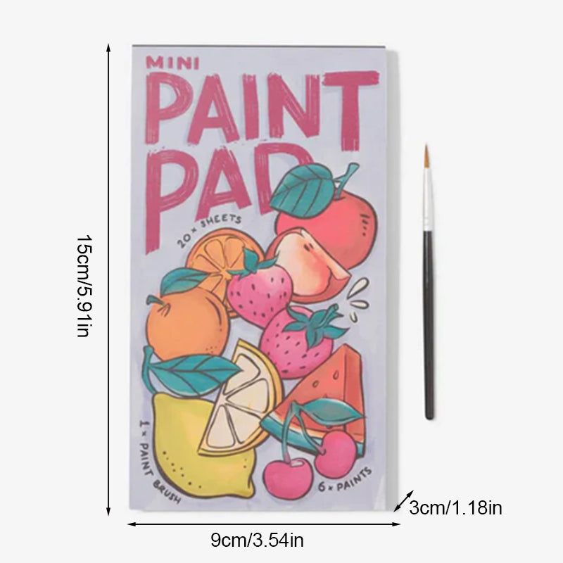 Pocket Watercolor Painting Book