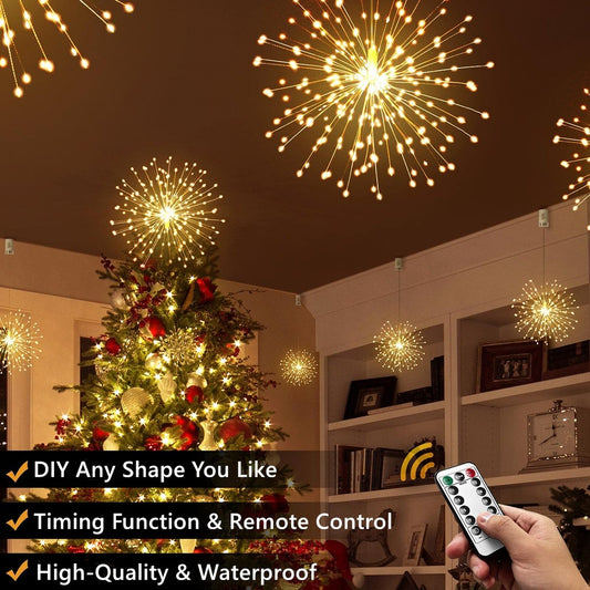 Hanging Starburst Fairy Lights