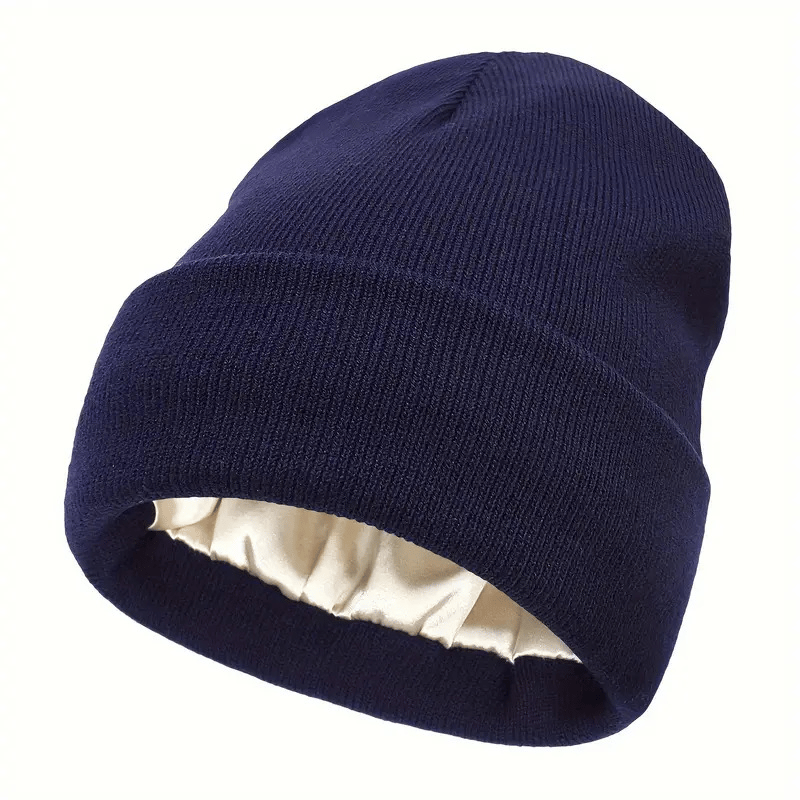 🔥Hot Sale- 49% OFF🔥Silk Lined Beanie Knit - Anti-Static