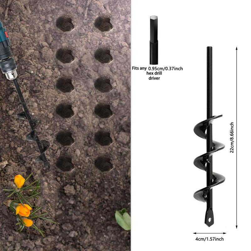 Spiral Carbon Steel Gardening Drill Bits