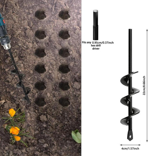 Spiral Carbon Steel Gardening Drill Bits