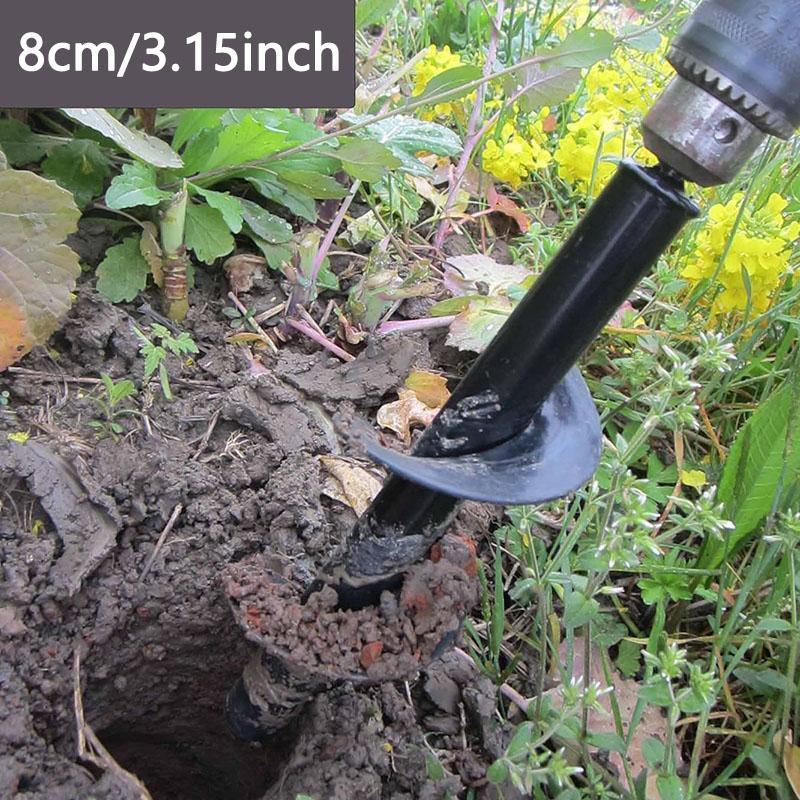 Spiral Carbon Steel Gardening Drill Bits