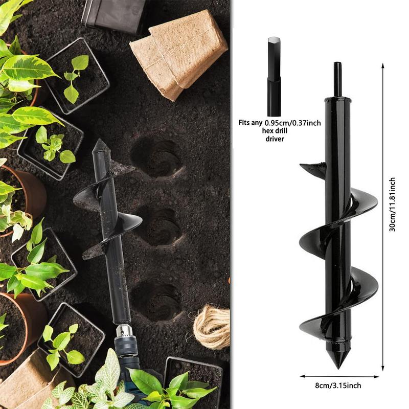 Spiral Carbon Steel Gardening Drill Bits