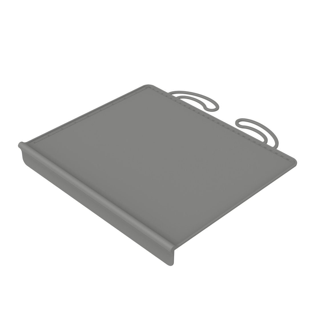 🍽️100% Silicone Placemat with Teething Edge Bumper/Spill Stopper